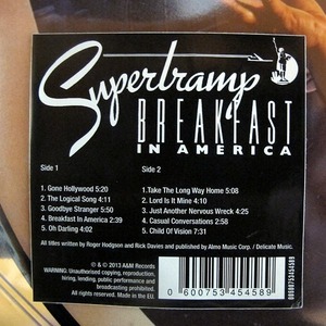 Виниловая пластинка и CD LP Supertramp / Breakfast In America (Picture Disc)