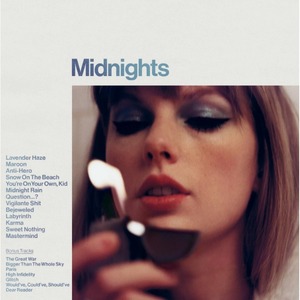 Виниловая пластинка и CD LP Taylor Swift / Midnights (Mahogany Marbled Vinyl)