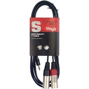 Кабель аудио Jack - XLR Stagg SYC2/MPS2XM 2.0m