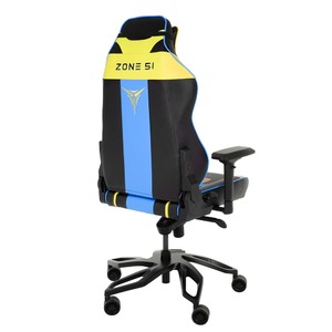 Кресло игровое ZONE 51 Cyberpunk YB Yellow-blue