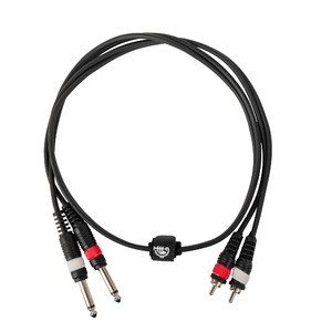 Кабель аудио Jack - RCA Rockdale DC005-1M 1.0m