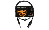 Кабель аудио Jack - XLR Rockdale XF001-1M 1.0m