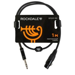 Кабель аудио Jack - XLR Rockdale XF001-1M 1.0m