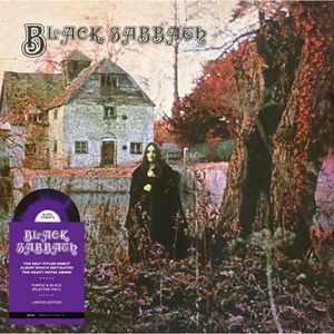 Виниловая пластинка и CD LP Black Sabbath - Black Sabbath (Purple & Black Splatter Vinyl)