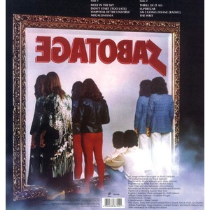 Виниловая пластинка и CD LP Black Sabbath - Sabotage (US Edition)