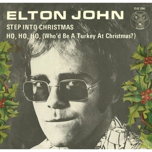 Виниловая пластинка и CD LP Elton John - Step Into Christmas / Ho, Ho, Ho (Whod Be A Turkey At Christmas) (White Vinyl)