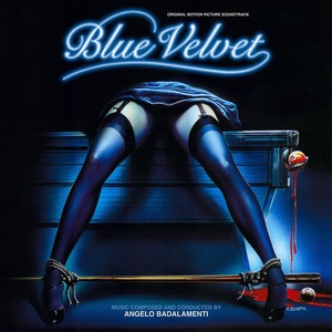 Виниловая пластинка и CD LP Angelo Badalamenti - Blue Velvet (Original Motion Picture Soundtrack) (Blue Marbleized Vinyl)