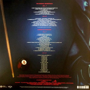 Виниловая пластинка и CD LP Angelo Badalamenti - Blue Velvet (Original Motion Picture Soundtrack) (Blue Marbleized Vinyl)