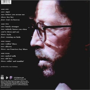 Виниловая пластинка и CD LP Eric Clapton - Unplugged