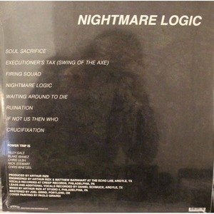 Виниловая пластинка и CD LP Power Trip - Nightmare Logic (Grey Vinyl)