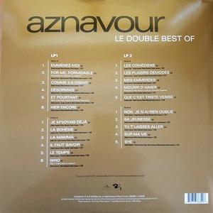 Виниловая пластинка и CD LP Charles Aznavour - Le Double Best Of