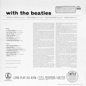 Виниловая пластинка и CD LP The Beatles - With The Beatles