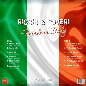 Виниловая пластинка и CD LP Ricchi e Poveri - Made In Italy