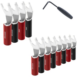 Разъем Акустический Audioquest SureGrip100 Multi-Spade Silver (Set of 12)