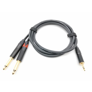 Кабель аудио Jack - Jack ZZcable E35-3,5-2J-0100-0 1.0m