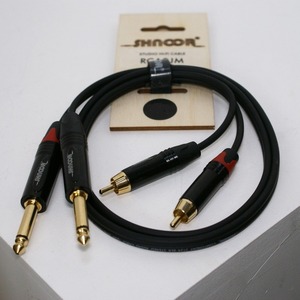 Кабель аудио Jack - RCA Shnoor RCA2JM 1.5m