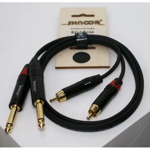 Кабель аудио Jack - RCA Shnoor RCA2JM 2.0m