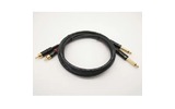 Кабель аудио Jack - RCA ZZcable E57-2RCA-2J-0100-0 1.0m