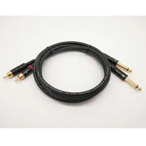 Кабель аудио Jack - RCA ZZcable E57-2RCA-2J-0100-0 1.0m