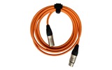 Кабель аудио XLR - XLR GS-PRO XLR3F-XLR3M orange 5.0m