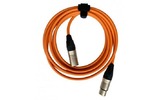 Кабель аудио XLR - XLR GS-PRO XLR3F-XLR3M orange 30.0m