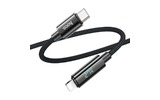 Кабель USB hoco 6942007611879 2.4А, U125, черный 1.2m