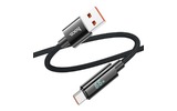 Кабель USB hoco 6942007611916 5А, U125, черный 1.2m