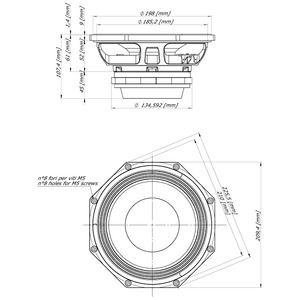 Динамик Eighteen Sound 8NMB750/8