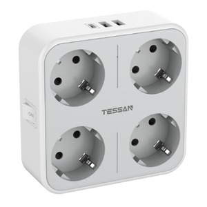 Сетевой фильтр Tessan TS-302-DE-C Grey