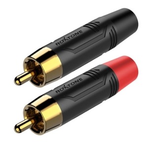 Разъем RCA Roxtone RF2CS-BG (2шт.)