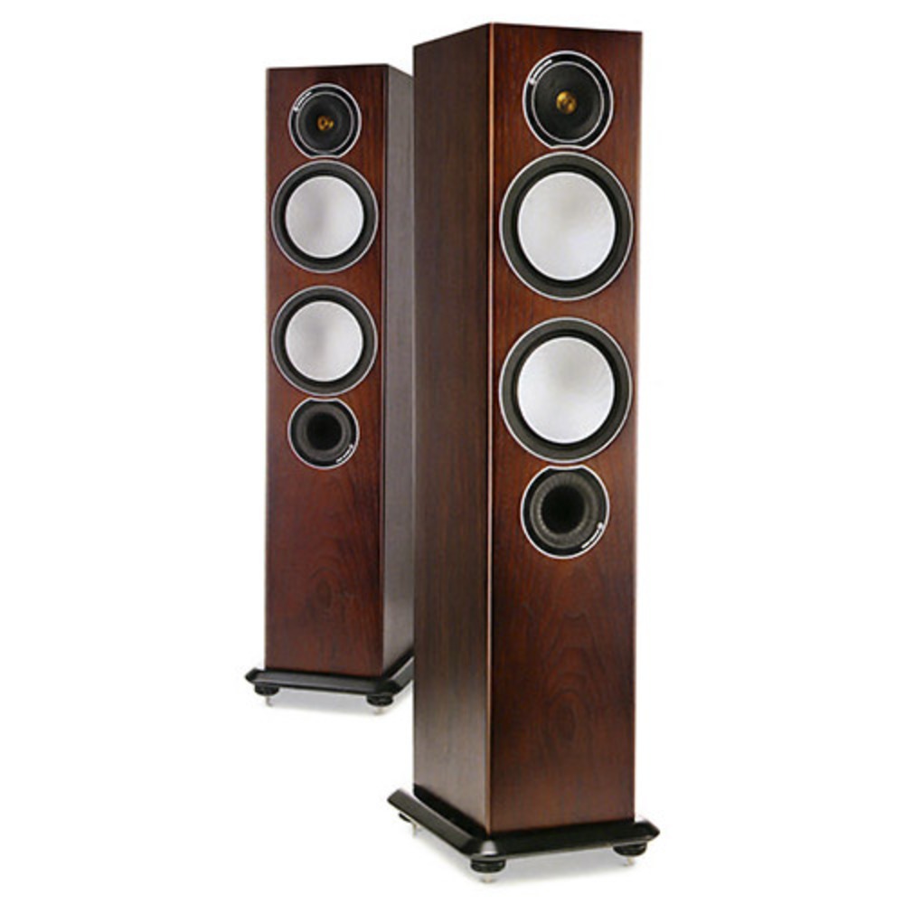 Monitor audio silver. Monitor Audio напольные. Monitor Audio Silver 500 Walnut. Мониторная напольная акустика 10''. Монитор аудио бр 6 Walnut фото.