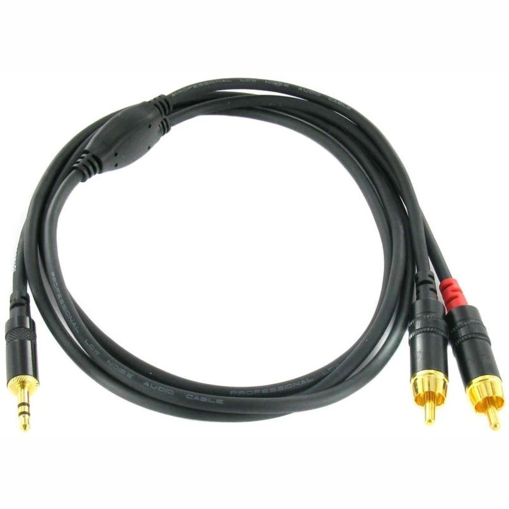 Купить Кабель аудио 1xMini Jack - 2xRCA Cordial CFY 0,9 WCC 0.9m недорого в интернет магазине AllCables с доставкой, отзывы, фотографии, характеристики - Санкт-Петербург