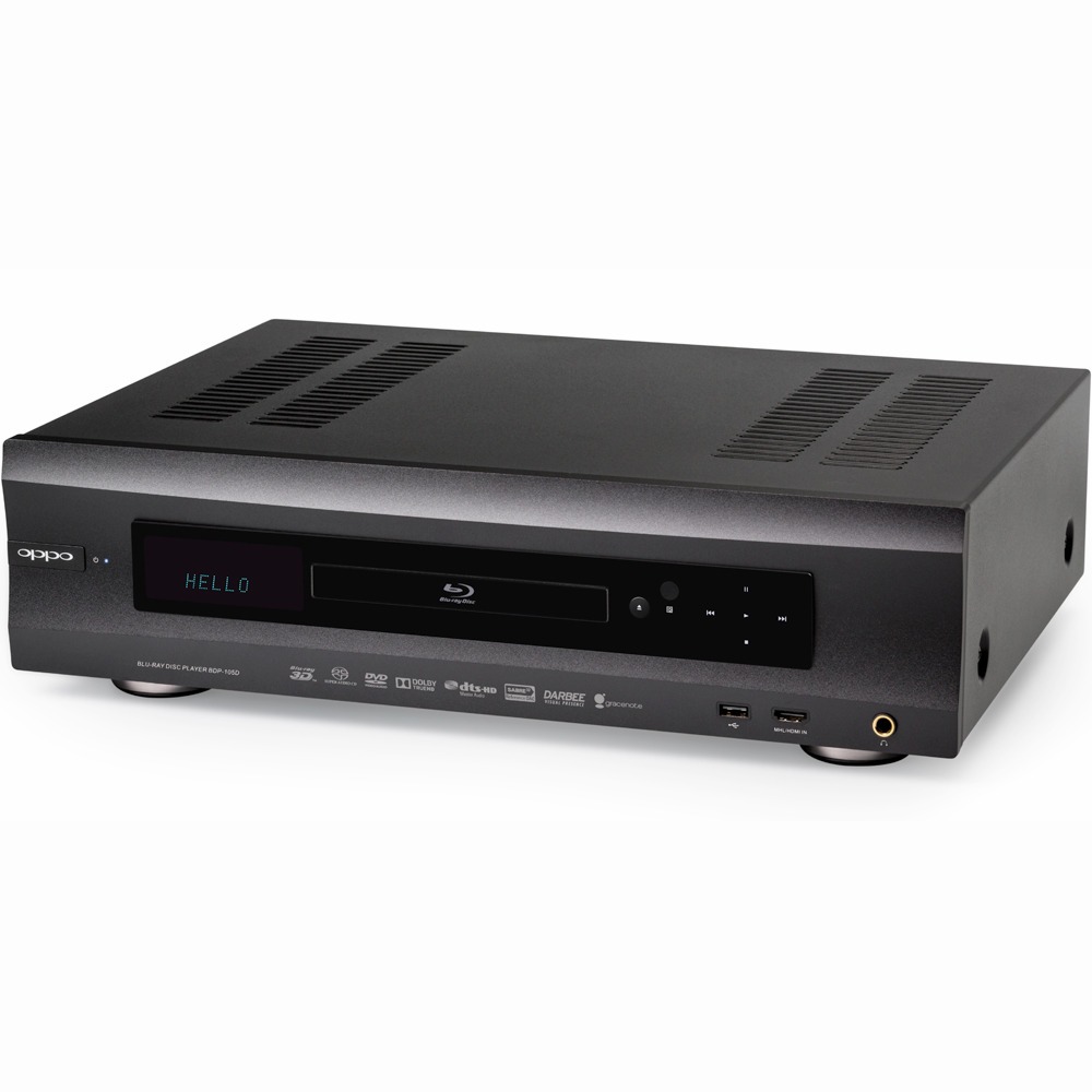 Плеер blu. Oppo BDP-105d. Blu-ray-плеер Oppo BDP-105d. Oppo Blu ray BDP 105d. Oppo 105d 3d Blu-ray.